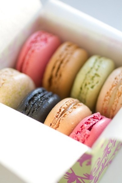 Французское разноцветное печенье "Macarons"